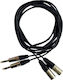 Hilec Cablu XLR de sex masculin - 6,3 mm de sex...