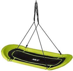 Nils Fabric Hanging Swing 71x71x71cm Green Nils Fabric Hanging Swing 71x71x71cm Green