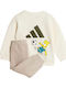 Kids' Set with Pants Winter 2pcs Beige The Simpsons