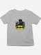 Kinder-T-Shirt grau