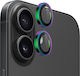 Blueo Camera Protection Metal Frame Black for the iPhone 15, iPhone 15 Plus