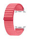 Samsung Armband Stoff Rot (Samsung Galaxy Watch 8)