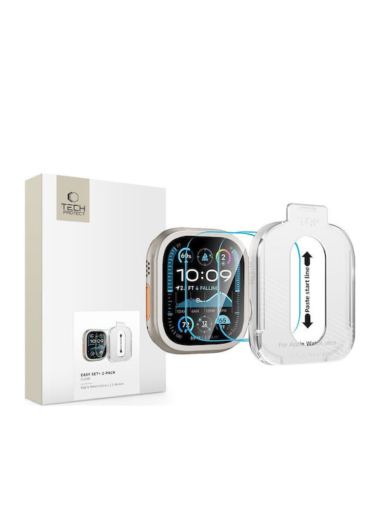 Tech-Protect Tempered Glass για το Apple Watch Ultra 49mm 2τμχ
