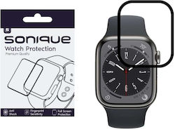 Sonique Закалено Стъкло За Цялото Лице Apple Watch 7/8/9 41мм 1бр Sonique Закалено Стъкло За Цялото Лице Apple Watch 7/8/9 41мм 1бр