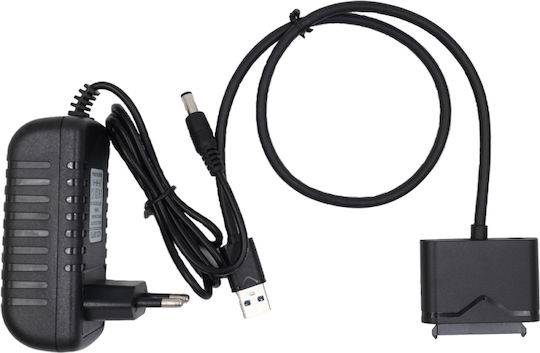 Adaptor Usb 3.0 La Sata 22 Pin 1.8 2.5 3.5 Inch Hard Disk Ssd Hdd Compatibil Mac Windows Alimentare 12v Sata99