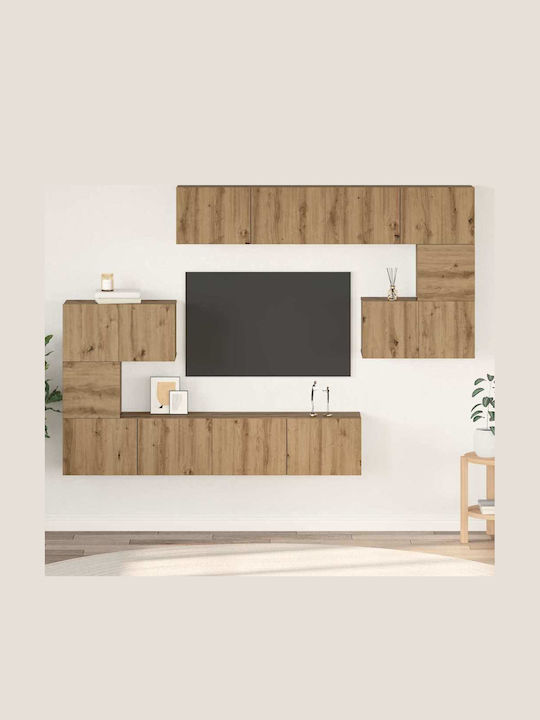 Living Room TV Unit Other Artisan Oak L80xW30xH...