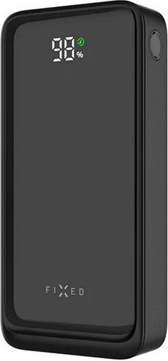 Fixed Zen2 Power Bank 20000mAh 20W with 2 USB-A Ports and USB-C Port Power Delivery Black