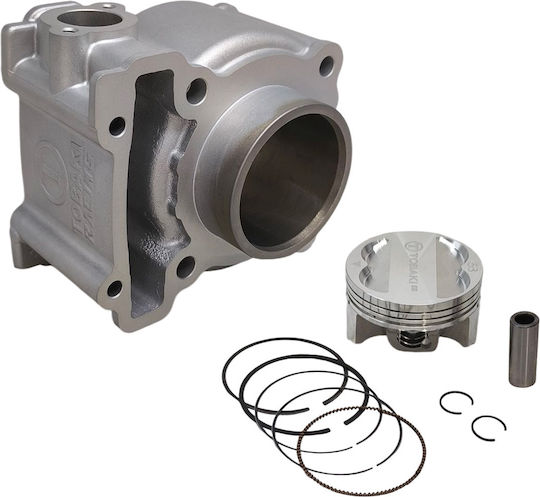 Cylinder Piston Ceramic Forged Racing 58mm Aeroflat Yamaha Nmax 155 Tobaki