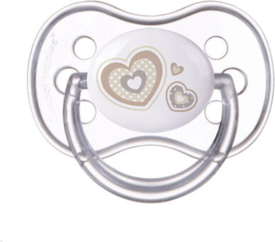 Canpol Babies Πιπίλα Σιλικόνης Beige για 6-18 μηνών