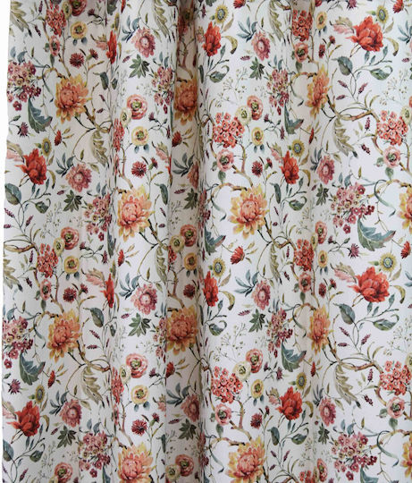 Decocraft Curtain with Pencil Pleat Digital Beige 140x270cm