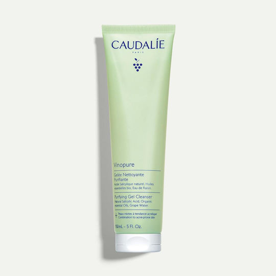 Caudalie Vinopure Face Cleansing Gel for Acne-prone Skin 150ml