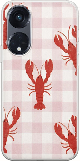 Lobster Picnic Oppo Reno 8T 5G Гъвкав TPU Прозрачен Силиконов Калъф