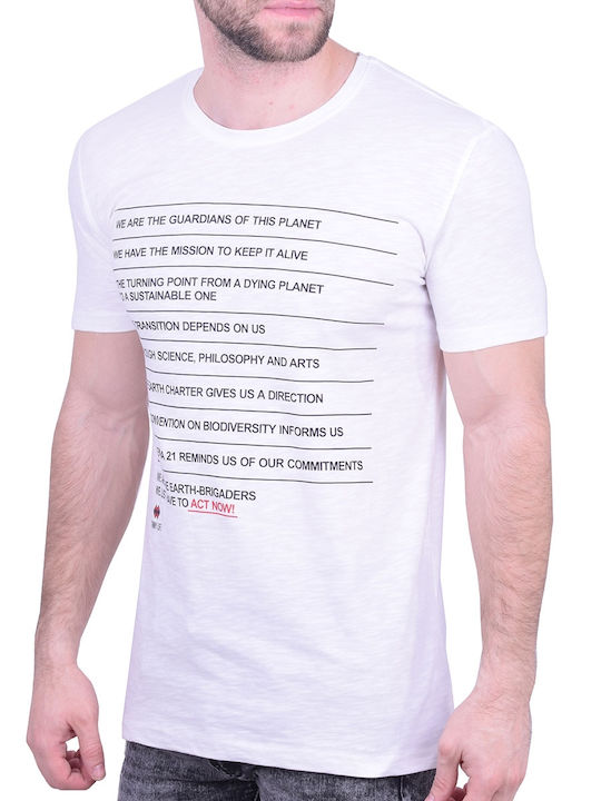 Tommy Life T-shirt Λευκό