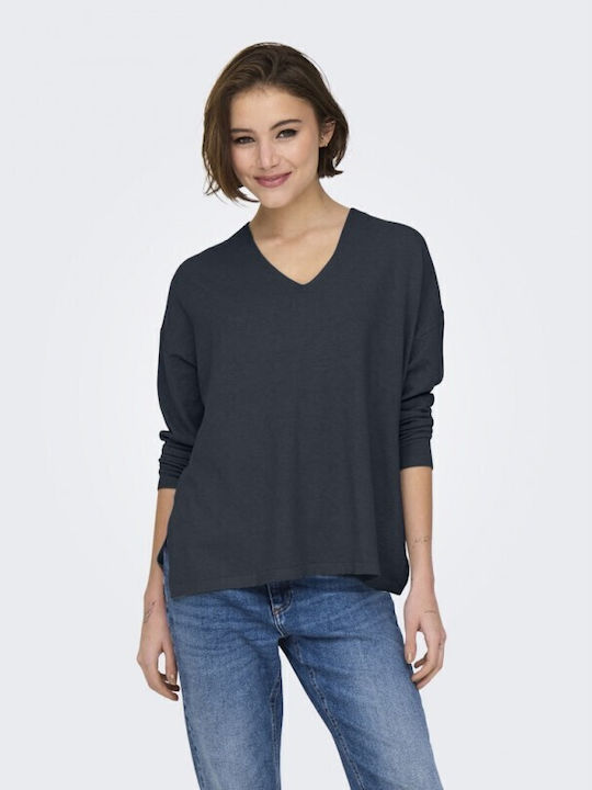 Only Life Women's Sweater Ombre Blue