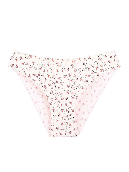 High-waisted Women's Slip Seamless Ecru