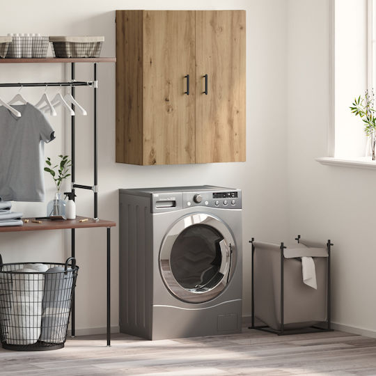vidaXL Artisan Badezimmerschrank B69.5xT34xH90cm Braun