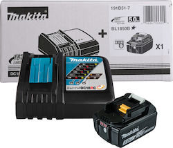 Makita Batteriesatz Lithium 18V mit Ladegerät 191B51-7