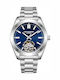 Lee Cooper Men's Watch Automatic with Silver Stainless Steel Bracelet