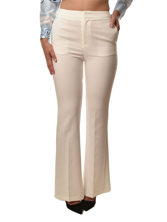 Twenty 29 Damen Stoff Hose White