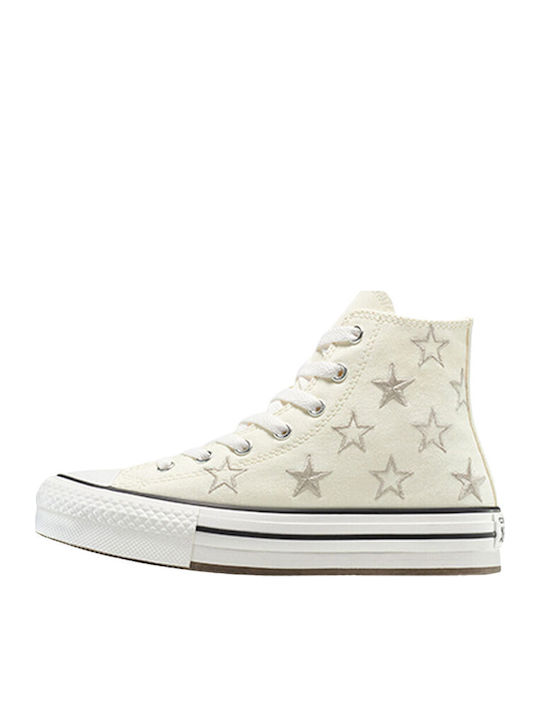 Converse Lift Флатформи Сникърси В бяло