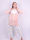 Tress Winter Damen Robe Pink