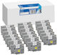 G&G G&G Label Maker Tape RL-B-T221P-BK/WT 20 Pieces Compatible with Brother TZe Tz