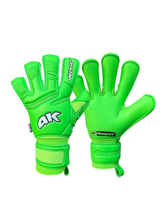 4Keepers Champ Голмански ръкавици Детски Зелени