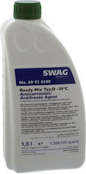 SWAG Αντιψυκτικό Παραφλού Ψυγείου Αυτοκινήτου Πράσινο Χρώμα 1lt