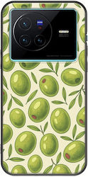 Olive Vibes Vivo X80 Black TPU Husa Silicon Neagră Olive Vibes Vivo X80 Black TPU Husa Silicon Neagră