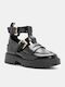 Women's Moccasins in Black Color