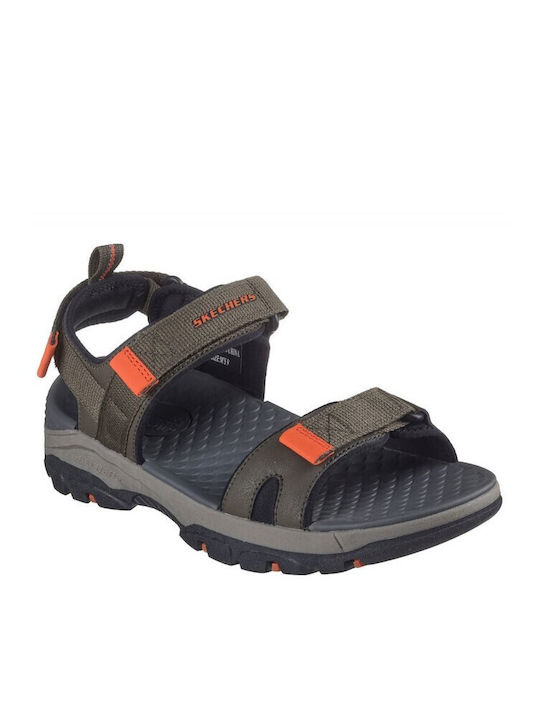 Skechers Ανδρικά Σανδάλια σε Πράσινο Χρώμα