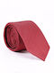 Unounouno Men's Tie Synthetic Printed in Burgundy Color