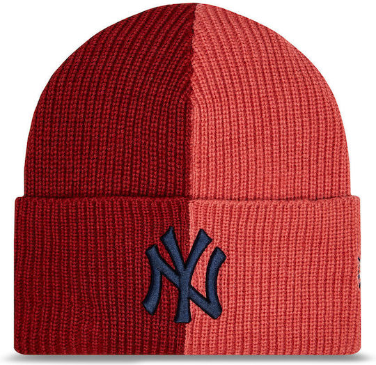 Beanie Beanie Knitted in Red color