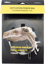 Vega Cuttlefish Power Rig Fluorocarbon 1.50m Rig Vega Cuttlefish Power Rig Fluorocarbon 1.50m Rig