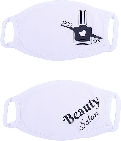 Moda4u Protective Mask Fabric White MA28 2pcs