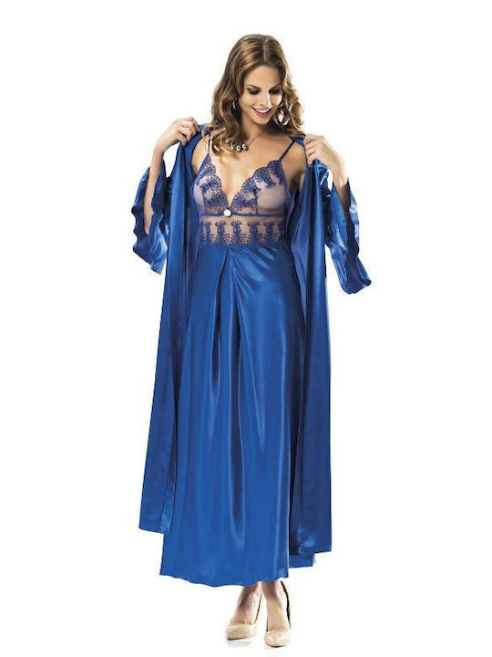 Moongirl Summer Women's Pyjama Set Blue