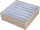 Sidirela Fabric Storage Box for Underwear in Be...