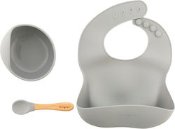 Zingies Feeding Set made of Silicone with Non-S...