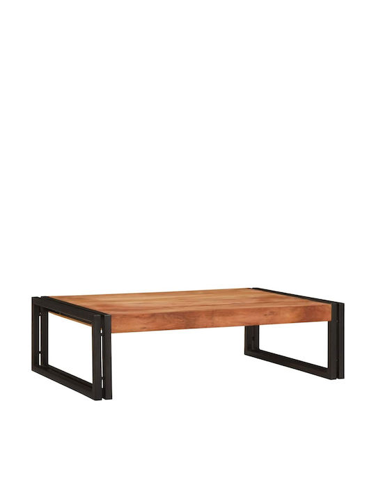 vidaXL Επιδαπέδια Ραφιέρα Μπάνιου Ξύλινη 80x50x23cm Καφέ