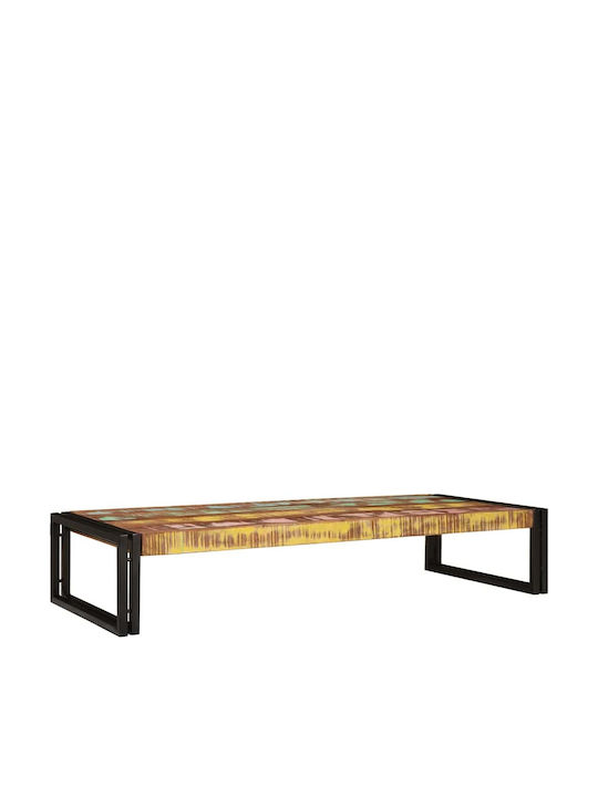 vidaXL Επιδαπέδια Ραφιέρα Μπάνιου Ξύλινη 120x50x23cm Καφέ