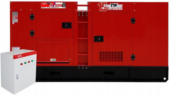 Kraftwele Leise Generators Erdöl mit Kickstart und maximaler Leistung 130kVA