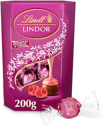 Lindt Raspberry & Cream 200g