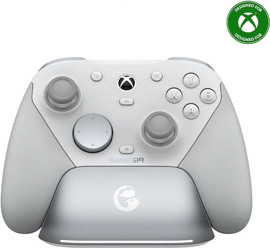 Gamesir G7 Pro Безжичен и Жичен Геймпад с Хол Ефект Стикове за Android / PC / Xbox One / Xbox Series Бял
