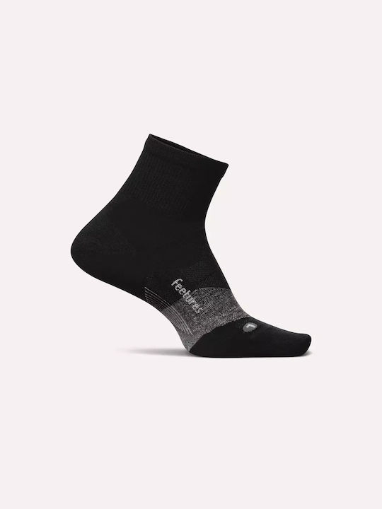 Feetures Elite Ultra Light Αθλητικές Κάλτσες Μαύρες 1 Ζεύγος