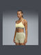 Frauen Sport-BH Soft Yellow