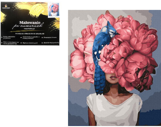Twoje Hobby Painting By Numbers Peonies Amy Judd 40x50cm