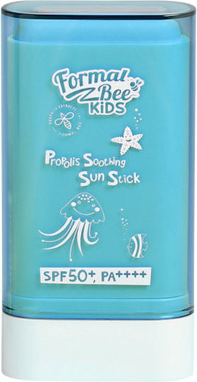 Formal Bee Kids Propolis Soothing SPF50 Waterproof Kids Sunscreen Stick for Face & Body 19ml