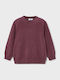Kinderpullover Langarm Bordeaux Basic