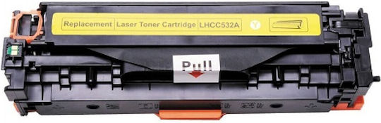 Premium Cc532a Ce412a Cf382a Compatible Toner for Laser Printer HP CC532A/CE412A/CF382A 2800 Pages Yellow