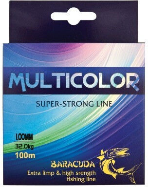 Baracuda Fire De Pescuit Multicolor Nylon Monofilament 100 M Diametru Mare